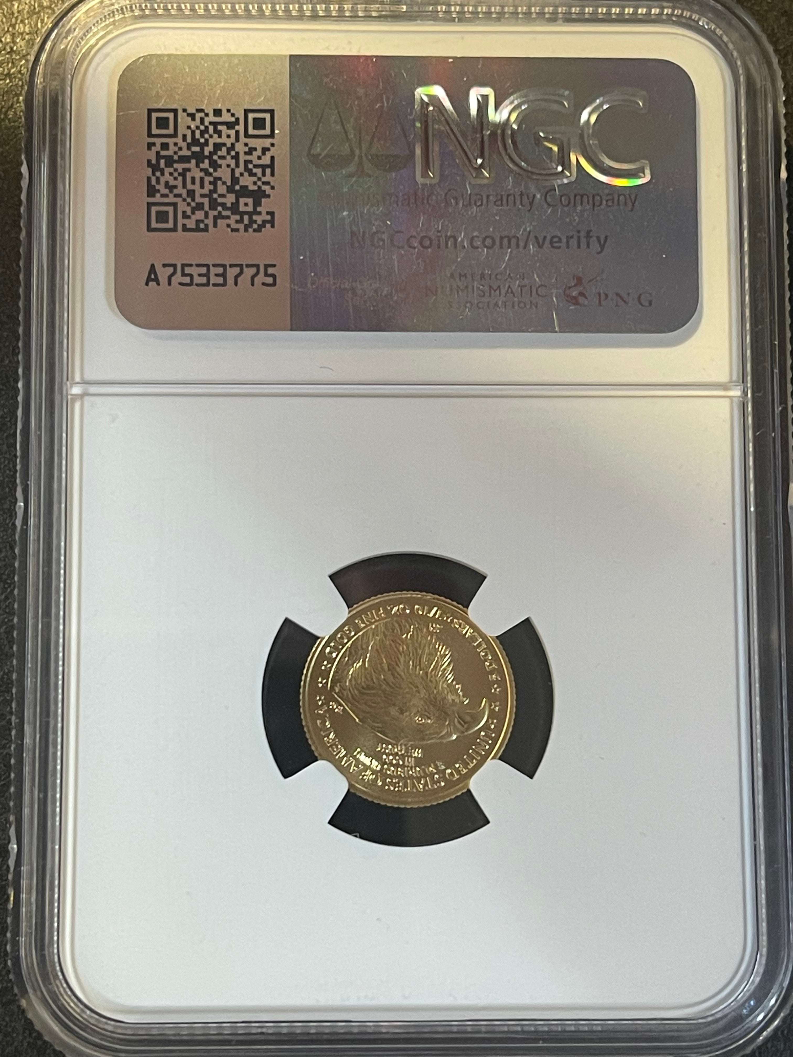 2024 $5 American Gold Eagle 1/10 oz – NGC MS70