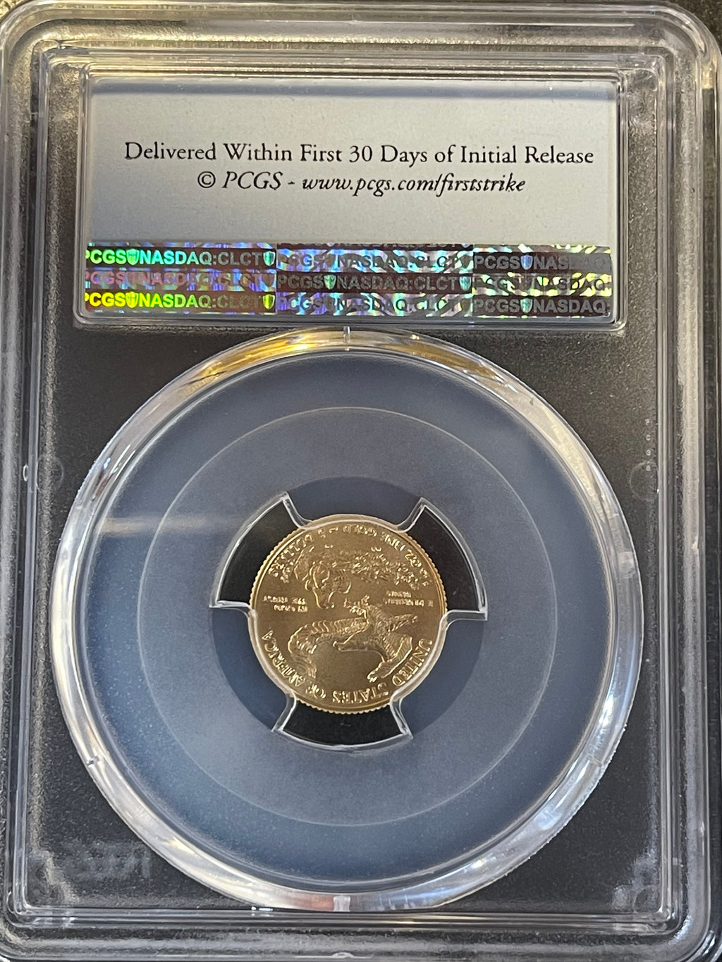 2017 $5 American Gold Eagle 1/10 oz – PCGS MS70 First Strike – Certified Gold Coin