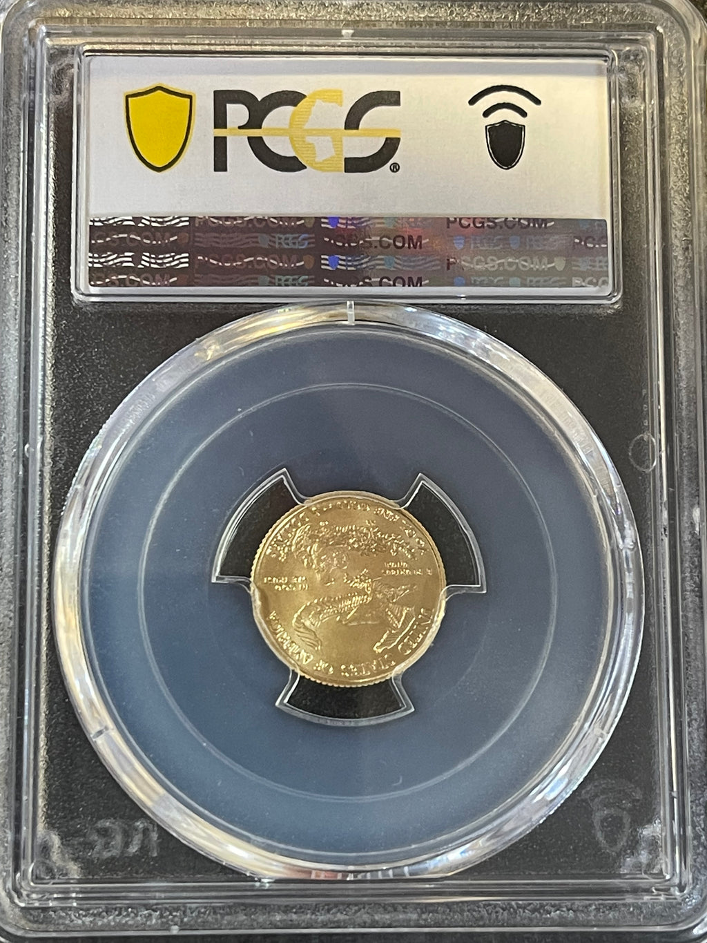 2017 $5 American Gold Eagle 1/10 oz – PCGS MS69 – Certified Gold Coin